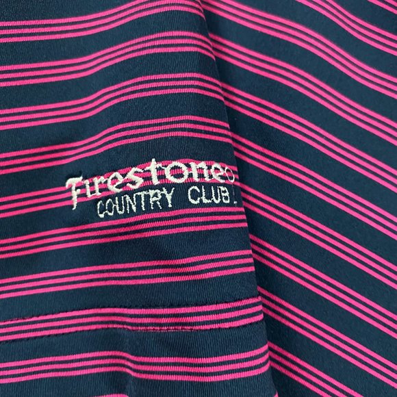 Adidas Bridgestone Invitational World Golf Championships Polo Shirt Mens Medium - Picture 5 of 9